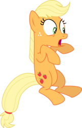 Size: 6000x9312 | Tagged: safe, artist:lunabubble-ede96, applejack, g4, absurd resolution, simple background, transparent background, vector