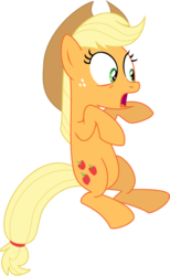 Size: 6000x9747 | Tagged: safe, artist:lunabubble-ede96, applejack, earth pony, pony, g4, magic duel, my little pony: friendship is magic, absurd resolution, female, simple background, solo, transparent background, vector