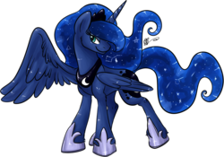 Size: 931x653 | Tagged: safe, artist:fizzy-dog, princess luna, pony, g4, constellation, female, simple background, solo