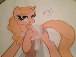 Size: 1024x768 | Tagged: safe, autograph, ponified, tara strong