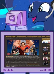 Size: 563x769 | Tagged: safe, princess luna, pony, gamer luna, g4, exploitable meme, meme, tv meme, wreck-it ralph