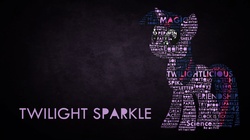 Size: 1920x1079 | Tagged: safe, artist:hairyfox, twilight sparkle, g4, text, typography, wallpaper