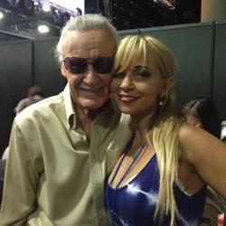 Size: 1024x1024 | Tagged: safe, human, barely pony related, irl, irl human, photo, stan lee, tara strong