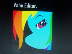 Size: 900x675 | Tagged: safe, artist:nostalbyte, rainbow dash, g4, call of duty, emblem, emblem editor