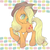 Size: 680x680 | Tagged: safe, artist:rettiret, applejack, earth pony, pony, g4, female, solo