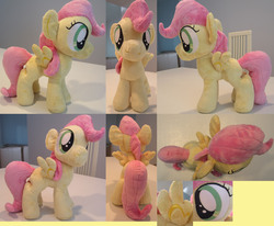 Size: 4972x4088 | Tagged: safe, artist:mylittlezombie, fluttershy, pony, g4, absurd resolution, female, filly, irl, photo, plushie, solo
