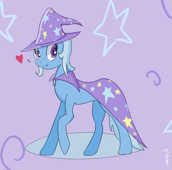 Size: 706x698 | Tagged: safe, artist:invizibilit3, trixie, pony, unicorn, g4, female, mare, solo