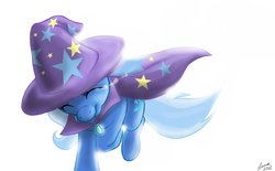 Size: 1024x635 | Tagged: safe, artist:feather-ponyart, trixie, g4, crying