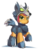 Size: 633x804 | Tagged: safe, artist:ende26, babs seed, earth pony, pony, g4, adorababs, animal costume, badass, badass adorable, big babs wolf, clothes, costume, cute, ende will be the end of us, female, freckles, simple background, solo, transparent background, wolf costume