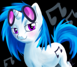 Size: 1500x1300 | Tagged: safe, artist:goatthekid, dj pon-3, vinyl scratch, pony, g4, female, solo