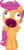 Size: 1280x2647 | Tagged: safe, artist:moongazeponies, scootaloo, pony, g4, female, simple background, solo, sweetie derelle, transparent background, uvula, vector