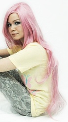 Size: 277x500 | Tagged: artist needed, safe, fluttershy, human, g4, cosplay, irl, irl human, photo, solo