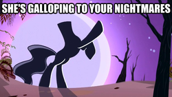 Size: 625x353 | Tagged: safe, the headless horse, headless horse, g4, sleepless in ponyville, headless, image macro, scary