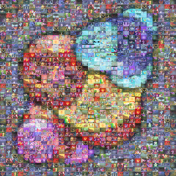 Size: 900x900 | Tagged: dead source, safe, edit, edited screencap, screencap, apple bloom, applejack, basil, discord, fluttershy, gilda, nightmare moon, pinkie pie, princess celestia, queen chrysalis, rainbow dash, rarity, scootaloo, spike, sweetie belle, trixie, twilight sparkle, zecora, alicorn, changeling, changeling queen, cockatrice, dragon, griffon, hydra, manticore, pegasus, pony, unicorn, zebra, a canterlot wedding, boast busters, bridle gossip, dragonshy, feeling pinkie keen, friendship is magic, g4, griffon the brush off, sonic rainboom (episode), stare master, the return of harmony, the show stoppers, cutie mark crusaders, folding@home, mane six, meta, meta mosaic, mosaic, multiple heads, rapidash twilight, shadowbolts, unicorn twilight