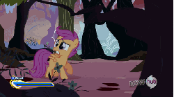 Size: 576x324 | Tagged: safe, edit, edited screencap, screencap, scootaloo, pegasus, pony, g4, season 3, sleepless in ponyville, acceleration, animated, boost, boost meter, crossover, female, filly, gotta go fast, hub logo, meter, scared, solo, sonic generations, sonic the hedgehog (series), turbo boost, wheel o feet