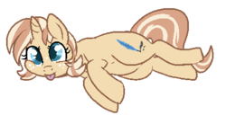 Size: 438x224 | Tagged: safe, artist:lulubell, oc, oc only, oc:lulubell, pony, unicorn, simple background, solo, transparent background