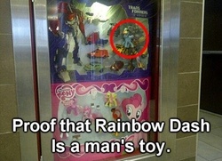 Size: 500x362 | Tagged: safe, rainbow dash, g4, irl, mcdonald's, mcdonald's happy meal toys, photo, toy