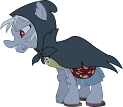 Size: 6160x5339 | Tagged: safe, artist:cobaltwinterborn, olden pony, earth pony, pony, g4, sleepless in ponyville, absurd resolution, cloak, clothes, elderly, female, horseshoes, mare, simple background, solo, transparent background, vector