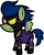 Size: 2000x2503 | Tagged: safe, artist:secret-asian-man, paper mario, paper pony, parody, shadowbolts