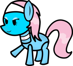 Size: 1252x1127 | Tagged: safe, artist:fineprint-mlp, lotus blossom, g4, paper mario, paper pony, parody