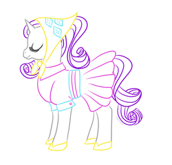 Size: 870x832 | Tagged: safe, artist:ubersaur, rarity, pony, g4, camping outfit, solo