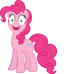 Size: 900x972 | Tagged: safe, artist:kuren247, pinkie pie, earth pony, pony, g4, faic, female, ponyo, simple background, solo, transparent background, vector