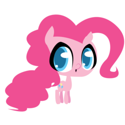 Size: 2000x2000 | Tagged: safe, artist:robynne, pinkie pie, g4, cute, diapinkes, impossibly large head, large head