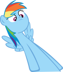 Size: 4348x4964 | Tagged: safe, artist:freak0uo, rainbow dash, g4, .svg available, absurd resolution, do not want, simple background, transparent background, vector