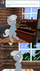 Size: 600x1057 | Tagged: safe, artist:fantasyglow, silver spoon, g4, crossover, lonely spoon, minecraft, tumblr