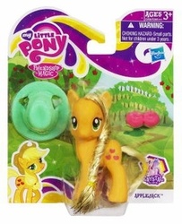 Size: 244x300 | Tagged: safe, applejack, earth pony, pony, g4, official, brushable, hat, irl, photo, solo, toy