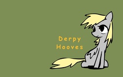 Size: 1600x1000 | Tagged: safe, artist:lentoto, derpy hooves, pegasus, pony, g4, female, mare, simple background, sitting, solo