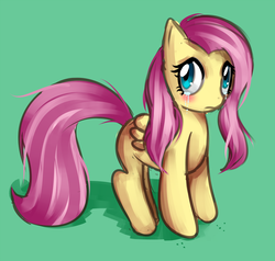 Size: 864x821 | Tagged: safe, artist:mewball, fluttershy, pegasus, pony, g4, crying, female, mare, sad, simple background, solo