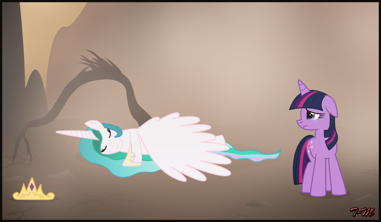  2787 Alicorn Artist toxic mario Bad End Crossover Crying Dead 