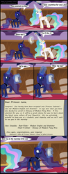 Size: 2885x7353 | Tagged: safe, artist:toxic-mario, princess celestia, princess luna, alicorn, pony, g4, comic, duo, duo female, female, letter, mare, photoshop, traditional royal canterlot voice