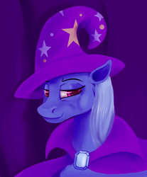 Size: 1242x1500 | Tagged: safe, artist:sb, trixie, pony, unicorn, g4, bust, female, mare, portrait, solo