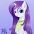 Size: 2000x2000 | Tagged: dead source, safe, artist:jesrartes, rarity, pony, unicorn, g4, alternate hairstyle, bandana, bedroom eyes, duckface, female, fluffy, high res, kerchief, looking at you, mare, paint tool sai, pouting, raised eyebrow, solo, wet, wet mane, wet mane rarity