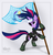 Size: 1664x1750 | Tagged: safe, artist:killryde, twilight sparkle, pony, unicorn, g4, adobe fireworks, bandage, bipedal, bipedal leaning, clothes, cute, female, flag, flag of equestria, future twilight, leaning, mare, solo, torn clothes, twiabetes