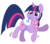 Size: 1173x1038 | Tagged: dead source, safe, artist:grumblepluck, twilight sparkle, pony, unicorn, g4, winter wrap up, clothes, female, mare, mouth hold, saddle, scarf, simple background, solo, transparent background, unicorn twilight