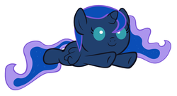 Size: 4800x2600 | Tagged: safe, artist:beavernator, princess luna, alicorn, pony, g4, baby, baby luna, baby pony, cute, female, filly, foal, leaping, simple background, solo, underhoof, wallpaper, white background, woona