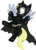Size: 2536x3536 | Tagged: safe, artist:smashinator, derpy hooves, pegasus, pony, g4, batman, crossover, female, high res, mare, scrunchy face, simple background, solo, transparent background