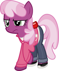 Size: 1465x1753 | Tagged: safe, artist:smashinator, cheerilee, earth pony, pony, g4, clothes, crossover, female, left 4 dead, mare, simple background, solo, transparent background, zoey