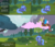 Size: 1632x1408 | Tagged: dead source, safe, artist:flausch-katzerl, discord, princess luna, alicorn, pony, g4, cloud, comic, cotton candy, cotton candy cloud, cross-eyed, crying, cute, discute, everfree forest, female, filly, food, frown, looking up, male, open mouth, prone, raised hoof, sad, ship:lunacord, shipping, shivering, smiling, straight, wavy mouth, woona