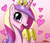 Size: 800x695 | Tagged: safe, artist:johnjoseco, princess cadance, alicorn, pony, g4, blushing, cute, cutedance, female, gradient background, happy, heart, mare, pretty princess, solo