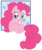 Size: 656x787 | Tagged: safe, artist:littlehybridshila, pinkie pie, earth pony, pony, g4, female, grin, looking at you, mare, simple background, smiling, solo, transparent background