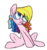 Size: 656x692 | Tagged: safe, artist:rannva, toola-roola, earth pony, pony, g3, g3.5, g4, alternate hairstyle, dreadlocks, female, g3.5 to g4, generation leap, glasses, mare, mouth hold, paintbrush, simple background, solo, toola roola will be painting away, transparent background