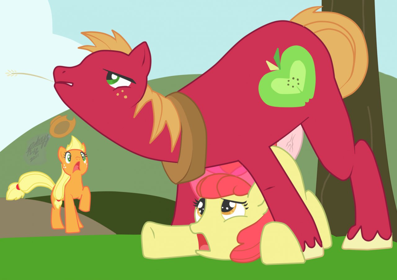 5451 - explicit, artist:pdxyz, apple bloom, applejack, big macintosh, earth  pony, pony, g4, ambiguous penetration, applecest, applejack the  anti-shipper, artifact, brother and sister, caught, dubious consent,  exhibitionism, face down ass up, female,