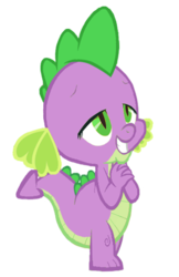 Size: 400x616 | Tagged: safe, artist:angel147196, spike, dragon, g4, barb, female, rule 63, simple background, solo, transparent background
