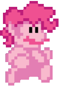 Size: 120x180 | Tagged: artist needed, safe, pinkie pie, human, g4, female, humanized, male, mario, simple background, solo, sprite, super mario bros., super mario bros. 3, transparent background