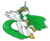 Size: 686x562 | Tagged: safe, artist:zicygomar, alicorn, pony, crossover, female, flowing mane, frown, jewelry, kid icarus, kid icarus: uprising, mare, nintendo, not celestia, palutena, ponified, raised hoof, simple background, solo, spread wings, standing, transparent background, wings