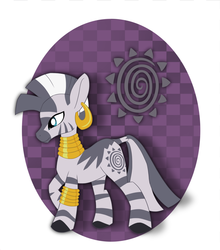 Size: 900x1024 | Tagged: safe, artist:batlover800, zecora, pony, zebra, g4, abstract background, female, solo